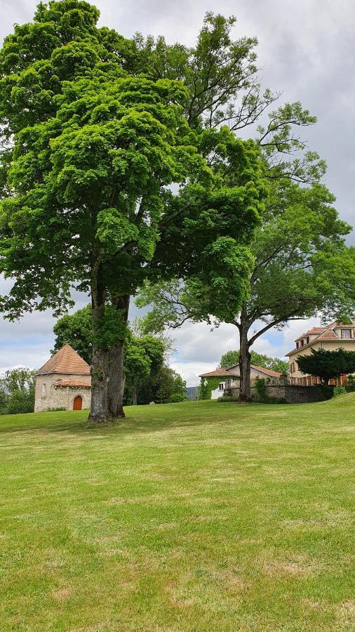 Domaine De Montvianeix Bed and Breakfast Saint-Victor-Montvianeix Exteriör bild