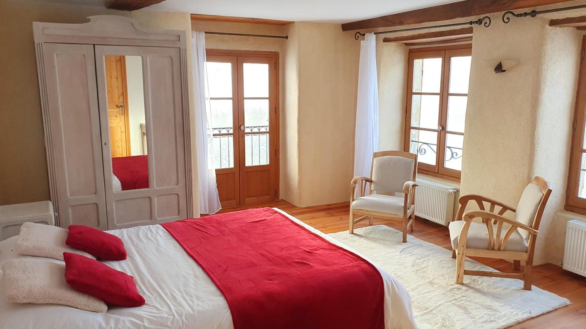 Domaine De Montvianeix Bed and Breakfast Saint-Victor-Montvianeix Exteriör bild